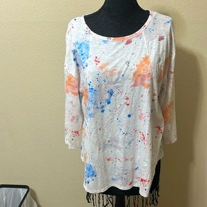 Westbound paint splatter top XL